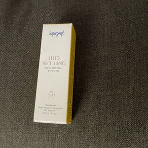 Supergoop Mineral (Re)Setting 100% Mineral Powder - Translucent - Unused